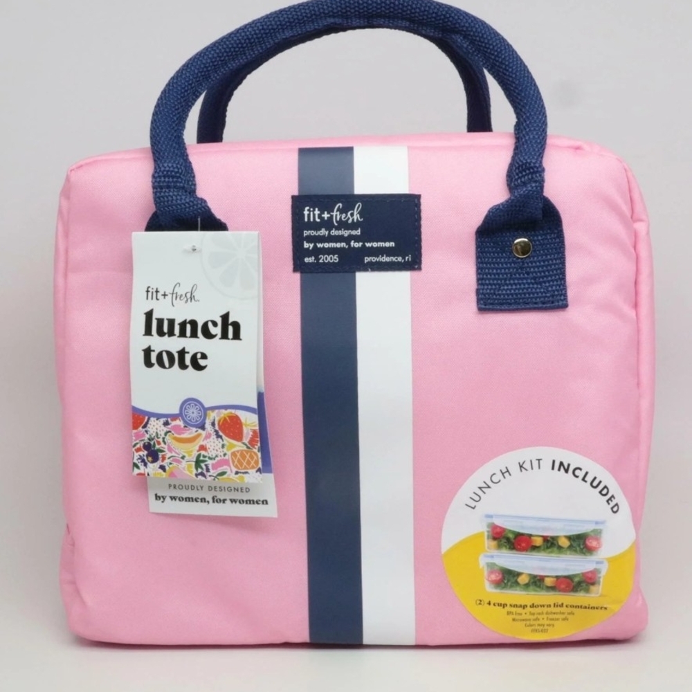 Pink Lunch Tote